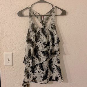 Feather tank top!